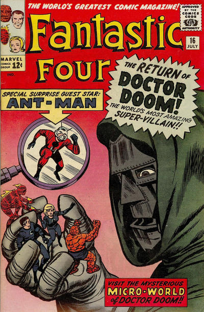 Photo:  Fantastic Four 16, July 1963